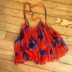 UO Bright Floral Swing Tank